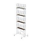 Günzburger Rollgerüst SG 0,75 x 3,0 m mit Fahrbalken Plattformhöhe 8,58 m