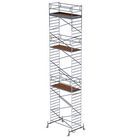 Günzburger Rollgerüst 1,35 x 3,0 m mit Fahrbalken Doppel-Plattform Plattformhöhe 11,45 m