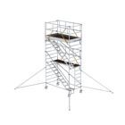 Günzburger Rollgerüst SG 1,35 x 2,45 m mit Schrägaufstiegen & Ausleger