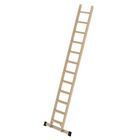 Günzburger Stufen Anlegeleiter Holz mit Traverse 12 Stufen 3,16 Meter