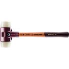 SIMPLEX-Schonhammer, Nylon; mit Tempergussgehäuse und hochwertigem Holzstiel | D=80 mm | 3008.080