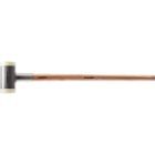 SUPERCRAFT-Vorschlaghammer, mit schwingungsdämpfendem, ergonomisch geformtem und lackiertem Hickorystiel | D=80 mm / Gewicht=4410 g | 3366.081