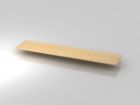 Hammerbacher Abdeckplatte 200,5 x 43 cm Ahorn