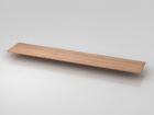 Hammerbacher Abdeckplatte 240,5 x 43 cm Nussbaum