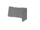 Hammerbacher Akustik-Einhausung 2-seitig gesteckt B 127,5 x T 65 x H 60,5 cm