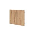 Hammerbacher FlexWall Türenpaar 80 cm 2 OH Metallgriff BS Asteiche