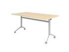 Hammerbacher Klapptisch KF16 fahrbar 160 x 80 cm Ahorn