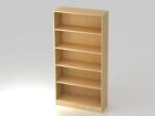 Hammerbacher Regal Ahorn breit 100 x 40 x 200,4 cm 5OH Sockelblende