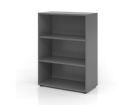 Hammerbacher Regal 3OH 80 x 40 x 110 cm 2 Fachböden 938RE Graphit