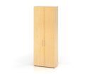 Hammerbacher Regal mit Türen 80 x 42 x 215,4 cm 6OH 968T6 Ahorn