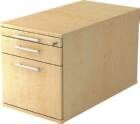 Hammerbacher Rollcontainer TC20 42,8 x 80 x 51,2 cm Ahorn