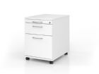 Hammerbacher Bürowagen 58 cm 1 Schub 1 Hängeregister BS in Weiß