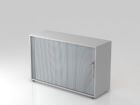 Hammerbacher Rollladenschrank 2OH Breite 120 cm RE Grau