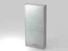 Hammerbacher Rollladenschrank 90 x 200,4 cm verstellbar 5OH CE Grau