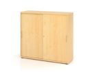 Hammerbacher Schiebetürschrank BS Ahorn 3OH 120 x 40 x 110 cm