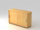 Hammerbacher Schiebetürschrank Buche BM 2OH 120 x 74,8 cm