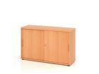 Hammerbacher Schiebetürschrank BS Buche 2OH 120 x 74,8 cm