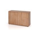 Hammerbacher Schiebetürschrank 2OH 120 x 74,8 cm BS Nussbaum