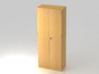 Hammerbacher Flügelschrank 5OH mit Sockelblende 10 cm SG Buche abschließbar