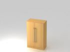 Hammerbacher Flügelschrank 3OH CE Buche 80 x 42 x 127 cm