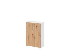 Hammerbacher Schrank 3OH 34,6 cm tief BM Weiß...