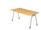 Hammerbacher Schreibtisch AS16 A-Fuß 160 x 80 cm Buche