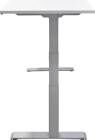 Hammerbacher Schreibtisch höhenverstellbar 1800 x 800 x 640 bis 1290 mm Platte Weiß