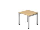 Hammerbacher Schreibtisch U-Fuß eckig 80 x 80 cm Ahorn