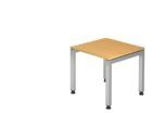 Hammerbacher Schreibtisch U-Fuß eckig 80 x 80 cm Buche
