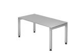 Hammerbacher Schreibtisch U-Fuß eckig 160 x 80 cm Grau