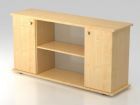 Hammerbacher Sideboard 2 Türen Breite 166 cm SG Ahorn / Ahorn