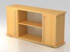 Hammerbacher Sideboard 2 Türen Breite 166 cm RE Buche / Buche