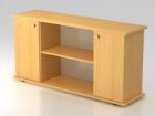 Hammerbacher Sideboard 2 Türen Breite 166 cm SG Buche / Buche