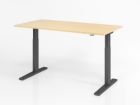 Hammerbacher Sitz-Steh-Schreibtisch XMKA16 160 x 80 cm Ahorn