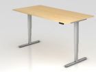 Hammerbacher Sitz Steh Schreibtisch Arbeitshöhe 63,5 -128,5 cm Ahorn