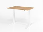 Hammerbacher Sitz Steh Schreibtisch 120 x 80 cm Asteiche Platte 25 mm höhenverstellbar