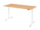 Hammerbacher XDLR19 Sitz-Steh-Schreibtisch 180 x 80 cm Buche