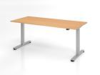 Hammerbacher Sitz Steh Schreibtisch XMST19 180 x 80 cm Buche elektrisch höhenverstellbar