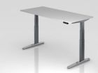 Hammerbacher Sitz-Steh-Schreibtisch XBHM19 180 x 80 cm Platte 25 mm