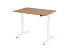 Hammerbacher Sitz-Steh-Schreibtisch XDLR12 120 x 80 cm Nussbaum Arbeitshöhe 63 - 127 cm