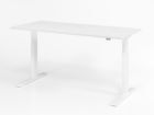 Hammerbacher Sitz Steh Schreibtisch 180 x 80 cm Platte Weiß 25 mm