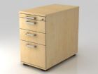 Hammerbacher Standcontainer 42,8 x 80 cm mit Hängeregister CE Ahorn