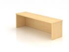 Hammerbacher Thekenaufsatz 120 x 32 x 35 cm 1OH Platte Ahorn 25 mm