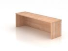 Hammerbacher Thekenaufsatz Breite 120 cm 1OH Nussbaum 2 mm ABS-Kante