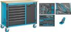 Hazet t Fahrbare Werkbank Assistent 179NW Sortiment 228 Teile L 1150 x B 600 x H 964 m
