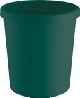 Helit Papierkorb 18 Liter grün aus Recycling Kunststoff