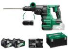 Hikoki Akku Bohr und Meißelhammer Set DH3628DC 2,5 Ah