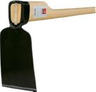 Idealspaten Rheinische Hacke Größe 185x85x110 Esche-Stiel 1350 mm