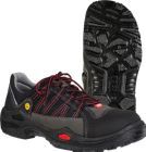 Jalas Halbschuh 1615 E-Sport schwarz rot S3 Gr. 40