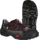 Jalas Halbschuh 1615 E-Sport schwarz rot S3 Gr. 42